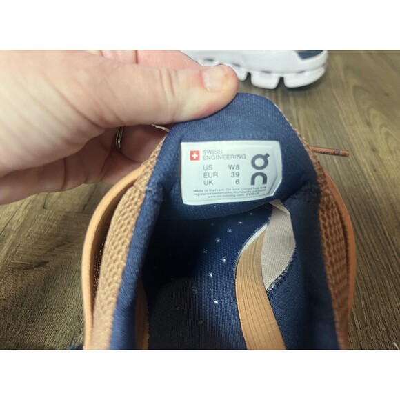 WOMEN ON  CLOUDTEC SWISS ENGINEERING HELION SZ8(M) RUNNING SHOES PRE OWNED.L10 - Picture 8 of 11